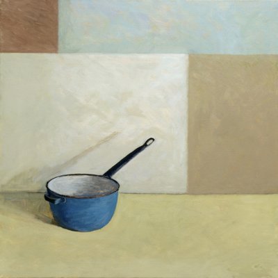 Blue Saucepan by William Packer